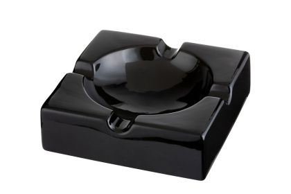 Пепелник за 4 пури Angelo Ceramic Black 424002